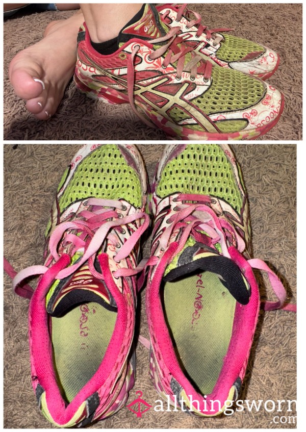 Worn Playing Sneakers…  Real Use, Real Wear
