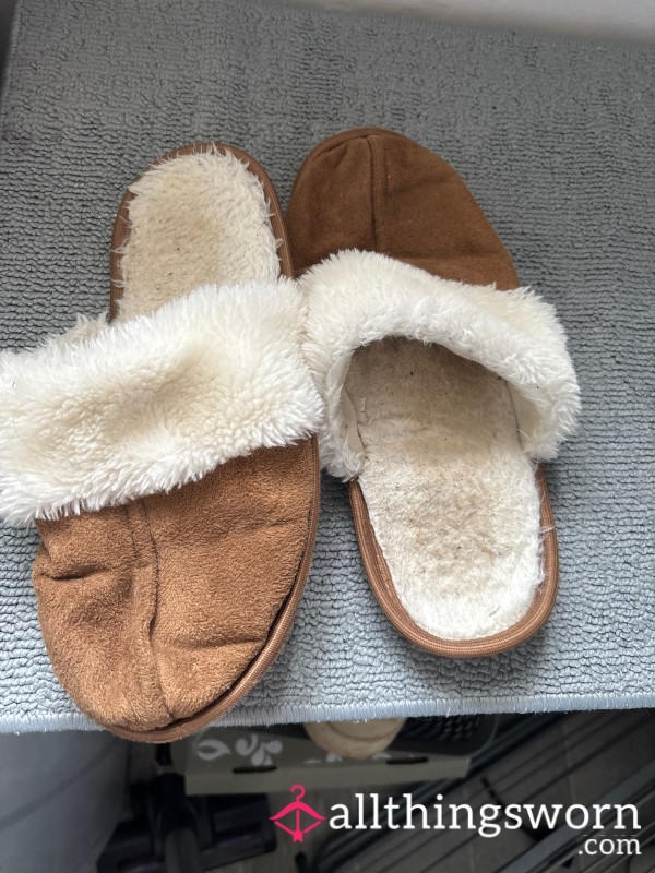 Old Slip On Slippers