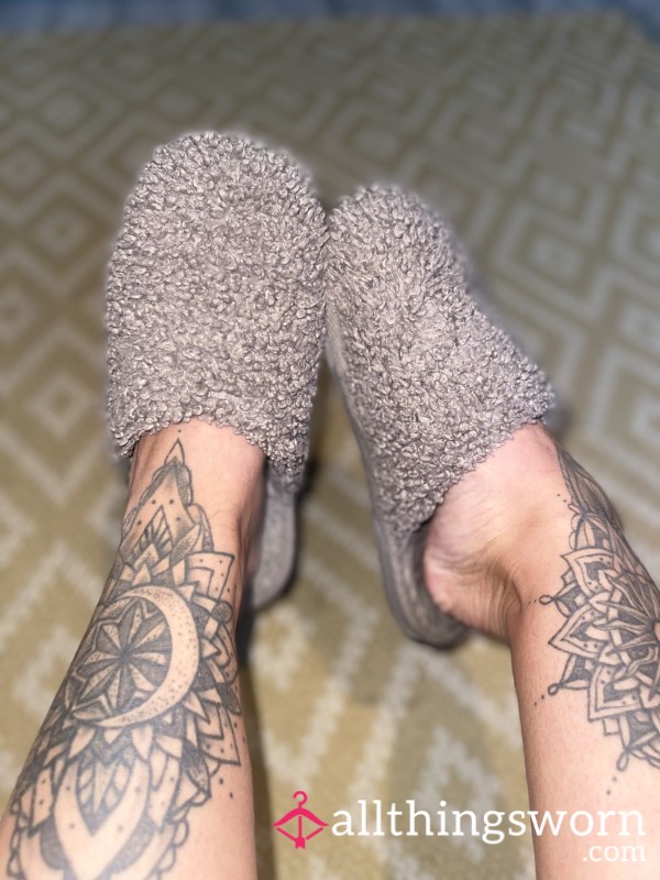 Old Slippers Worn For 9 Months