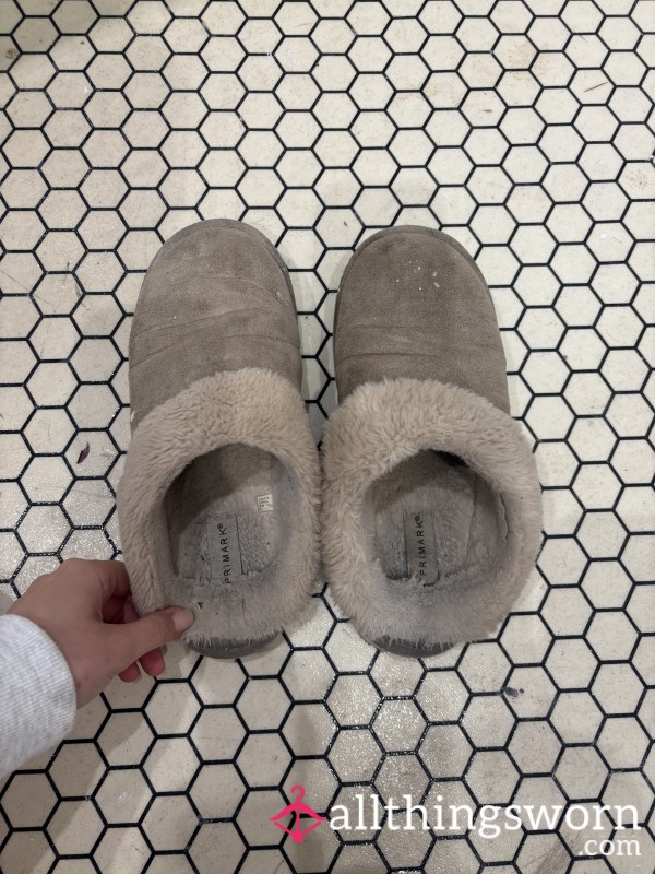 Old Smelly And Dirty Slippers