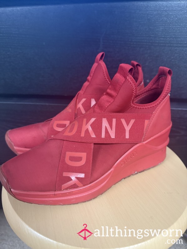 Old, Smelly Red Sneakers. 2 Years Of Wear.