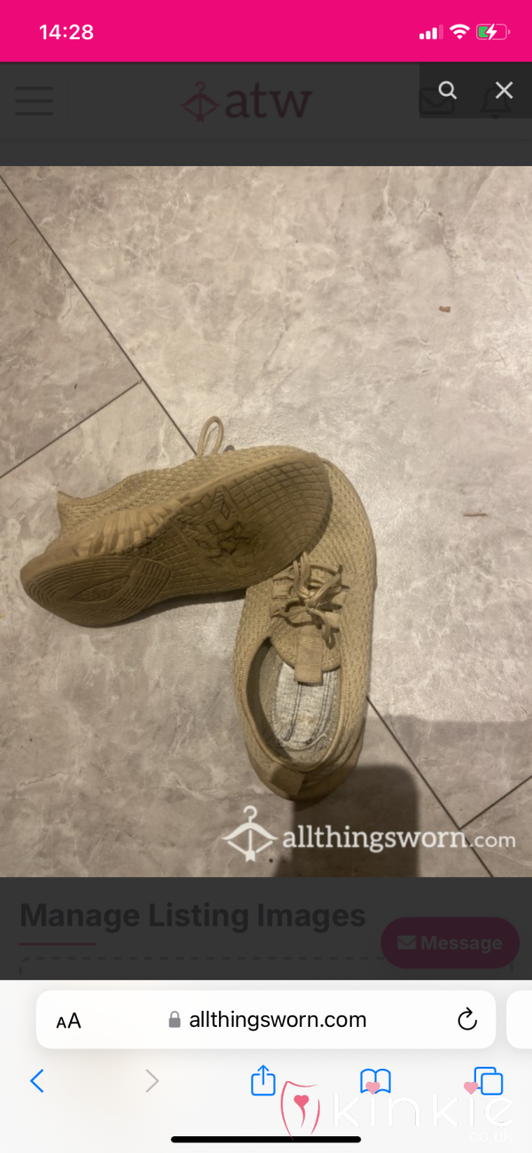 Old Smelly Well Worn Trainers