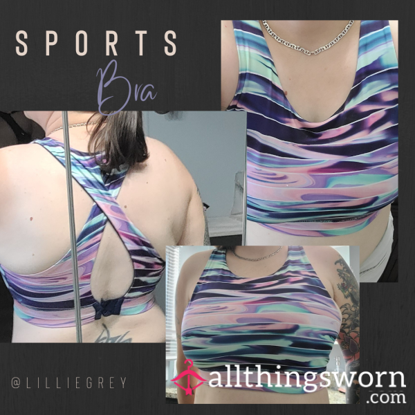 🩷 Old XL VS Sports Bra, Cross-back, Smells Like Me