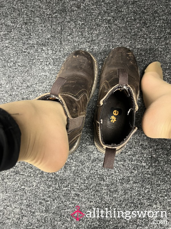 Old Steel Toe Caps