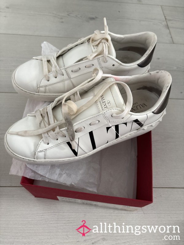 Old Stinky Well Worn Valentino Trainers