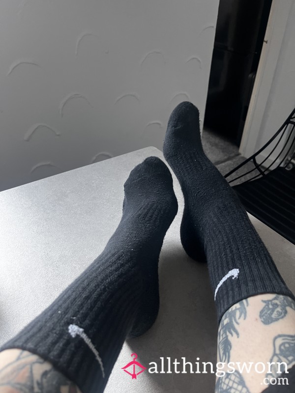 Old Sweaty Worn Nike Socks