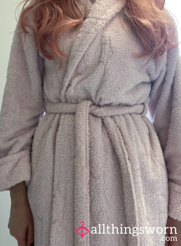 Old, Tired And Grubby Pink Dressing Gown