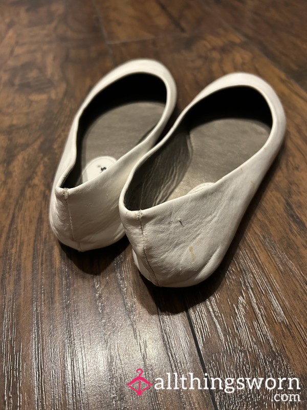 Old Trashed White Flats