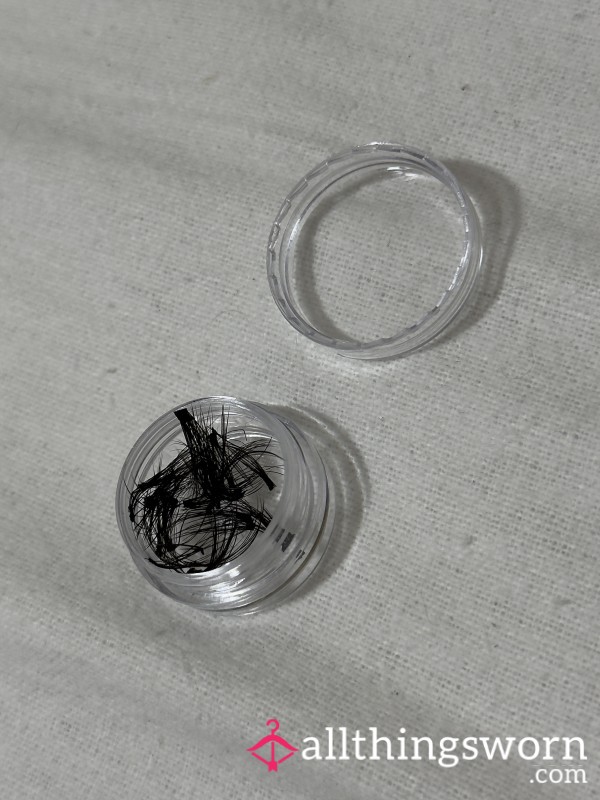 Old Used Eyelash Extensions