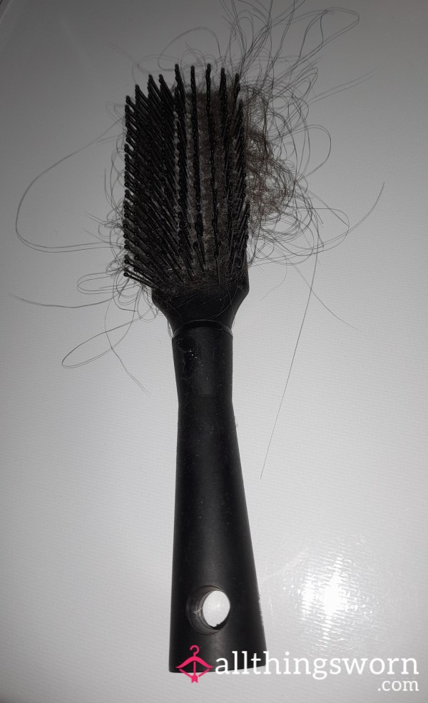 Old Used Hair Brush