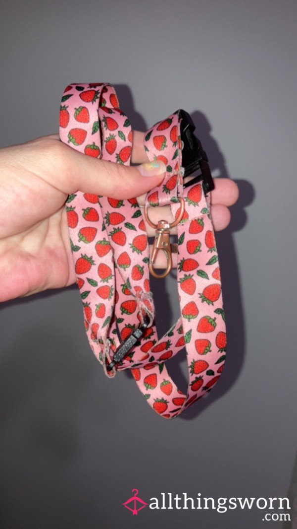 OLD USED 🍓 KEY LANYARD