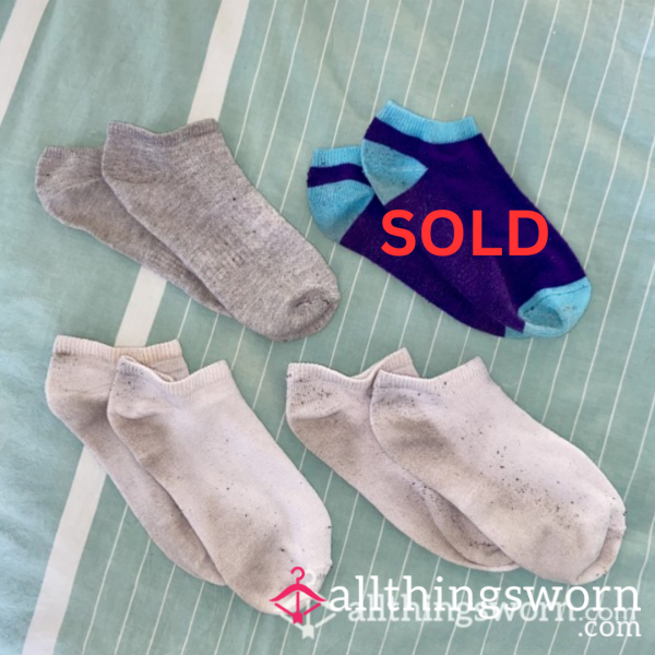 OLD, Very Used Ankle Socks 👣