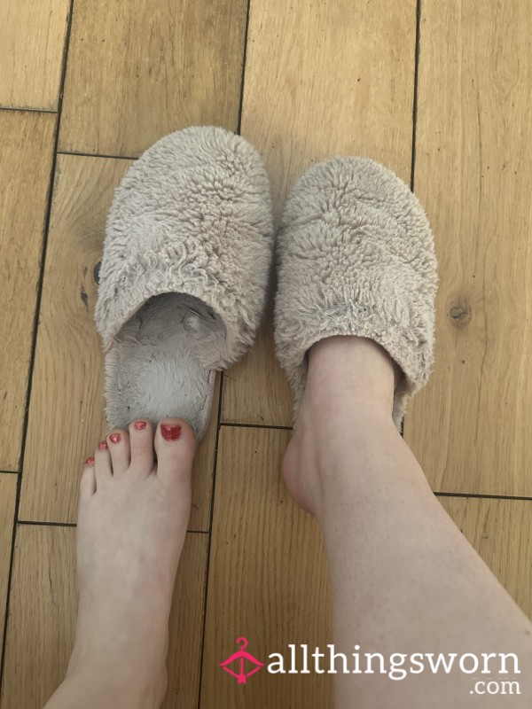 Old Very Worn Slippers - Ready For Your Collection 👣