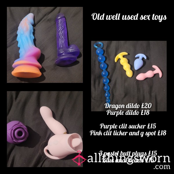 Old Well Used S** Toys