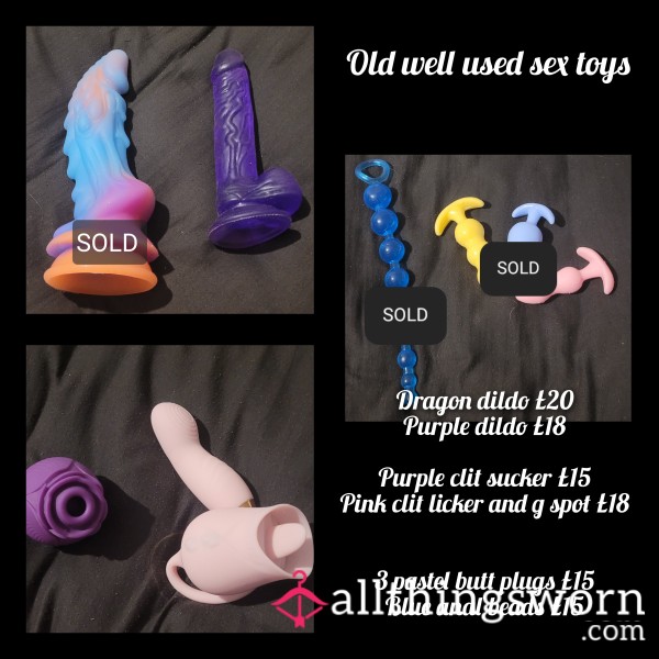 Old Well Used S** Toys