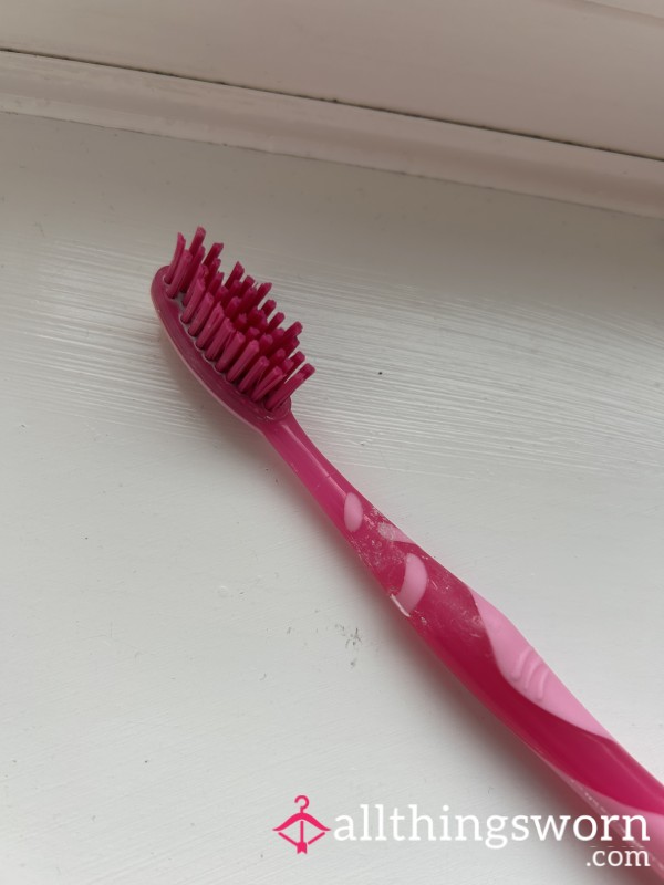 Old Well Used Toothbrush