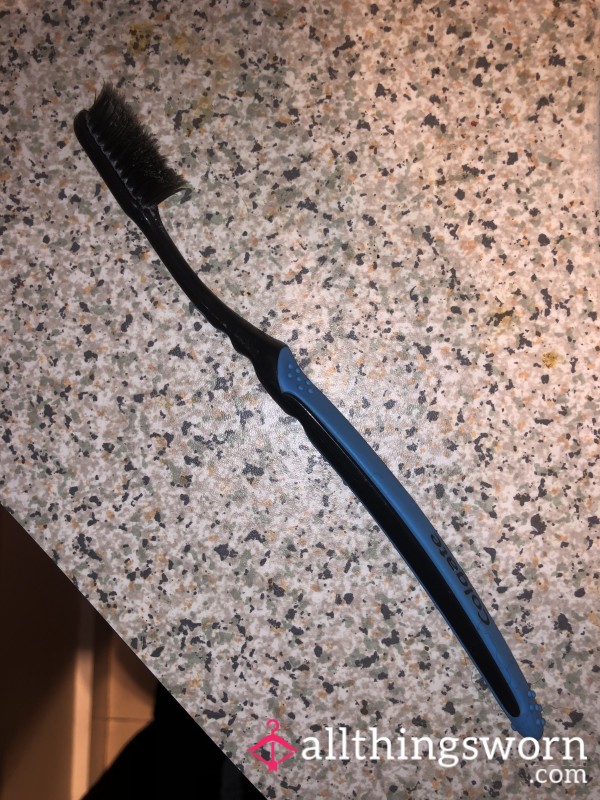 Old Well-Used Toothbrush