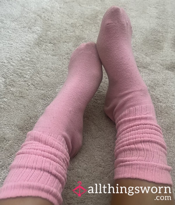 Old Well Worn Slouchy Socks