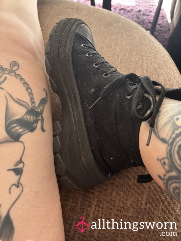 Old Well Worn Smelly Trainers