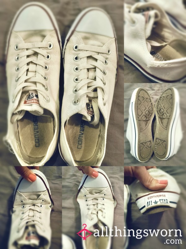 Old WellWorn (barefoot) Converses