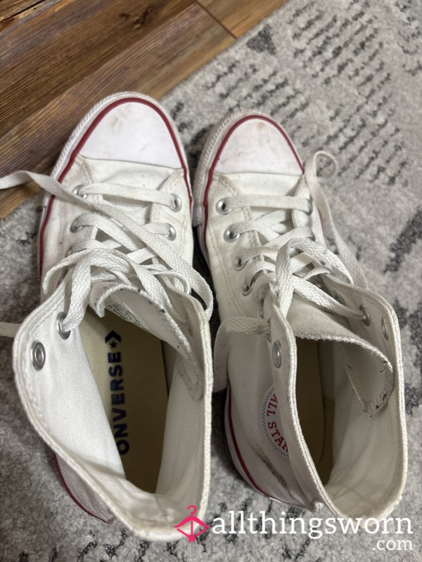 Old White Converse