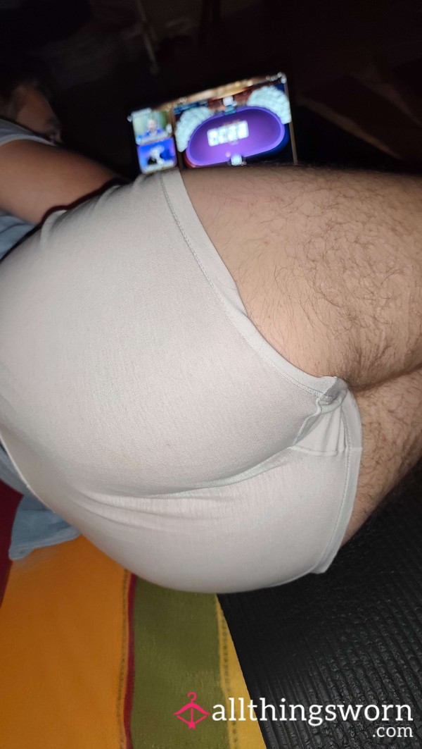 Old White Used Briefs By My Bf
