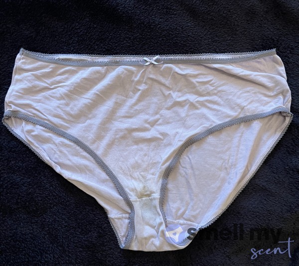 Old With Stains! Size 14 Panties From Bratty Ginger MILF - Thick Juicy Scent! 💜🔥