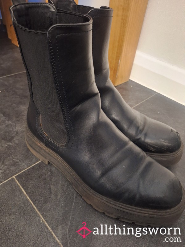 Old Work Boots