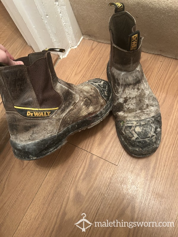 Old Work Boots - Ask For More Info