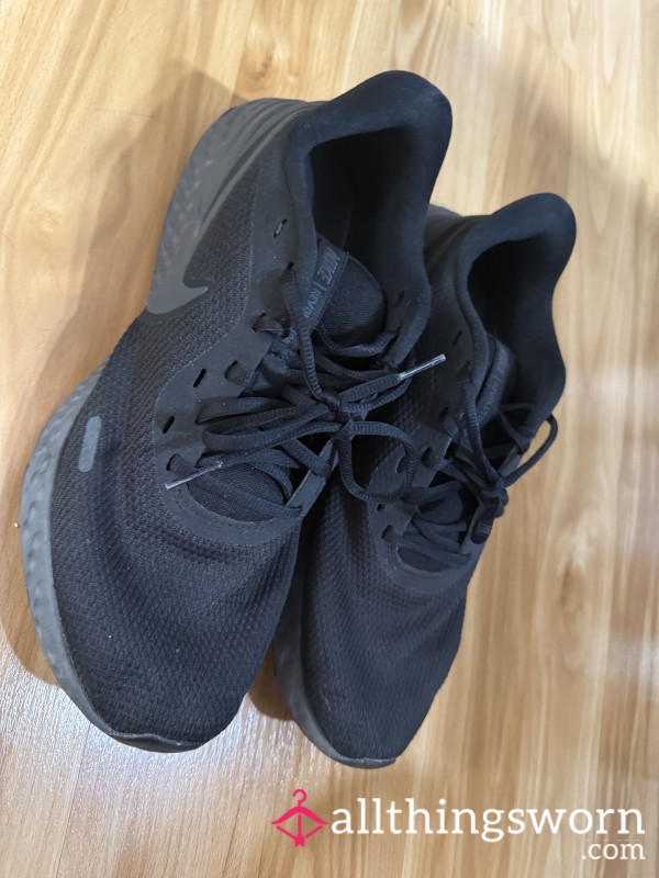 Old Work Out Shoes From High School