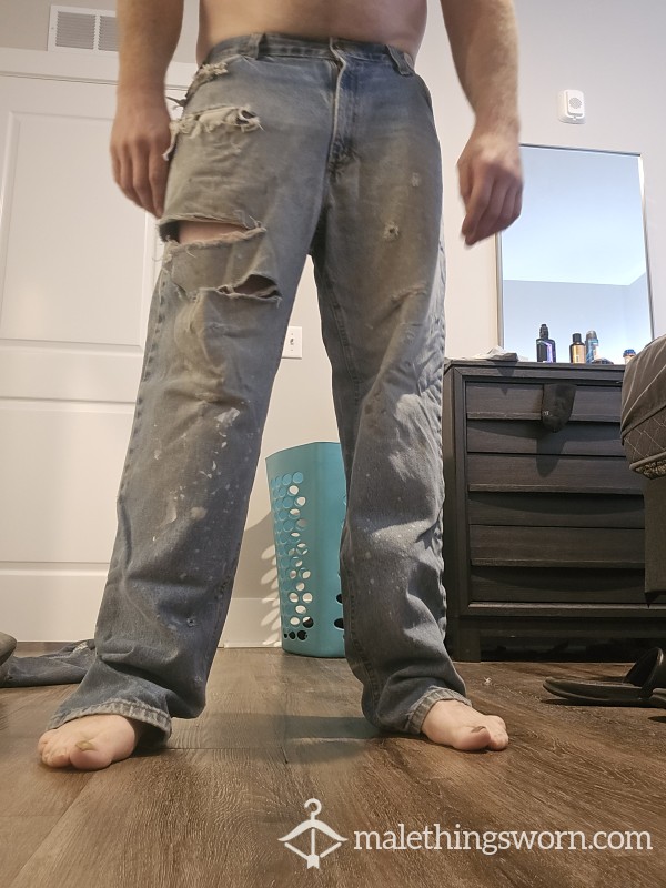 Old Work Pants