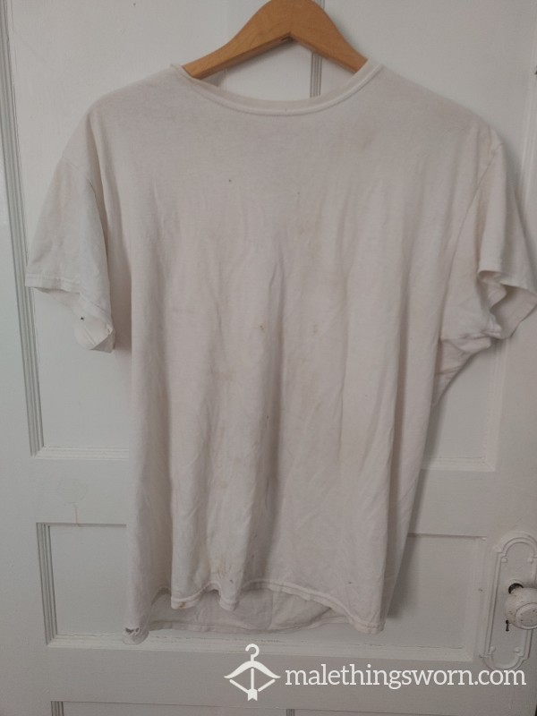 Old Work Shirt White Medium