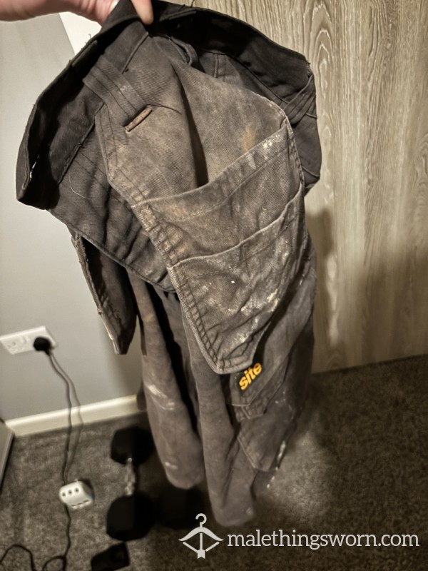 Old Work Shorts Nice And Dirty Unwashed