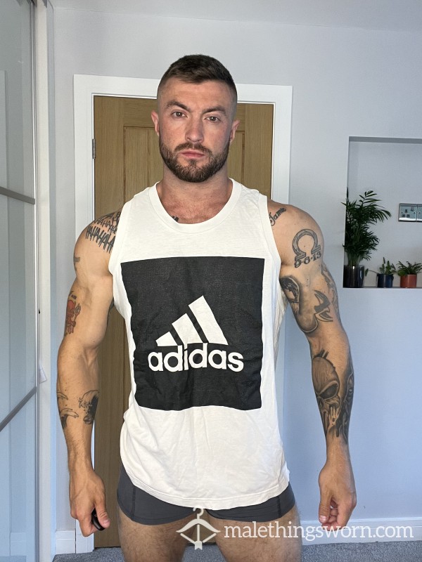 Old Worn Adidas Vest
