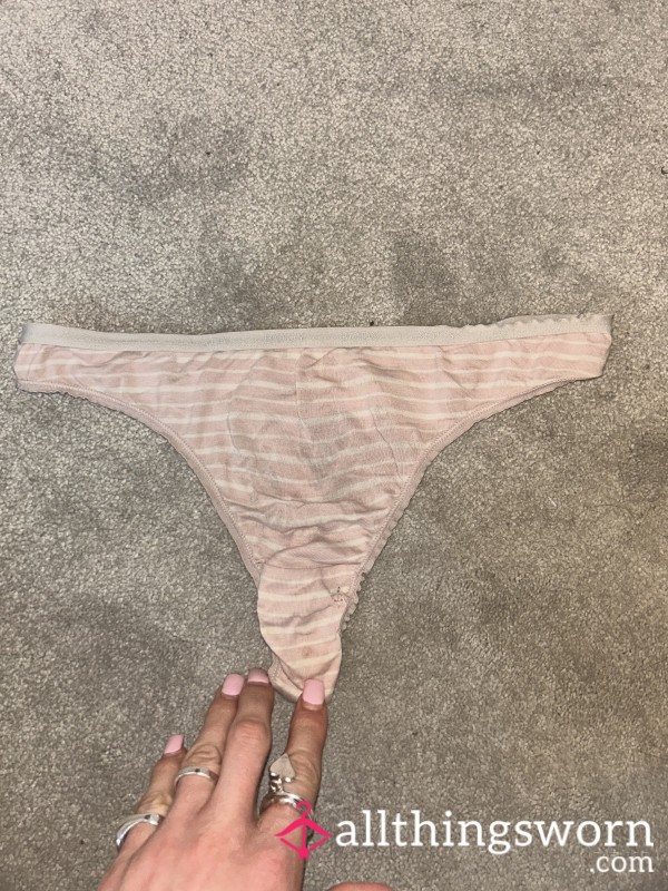 Old Worn Cotton Thong