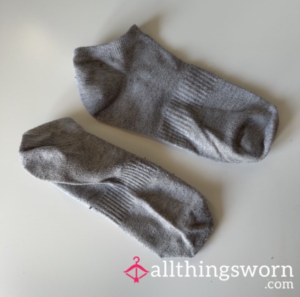Old Worn Grey Socks