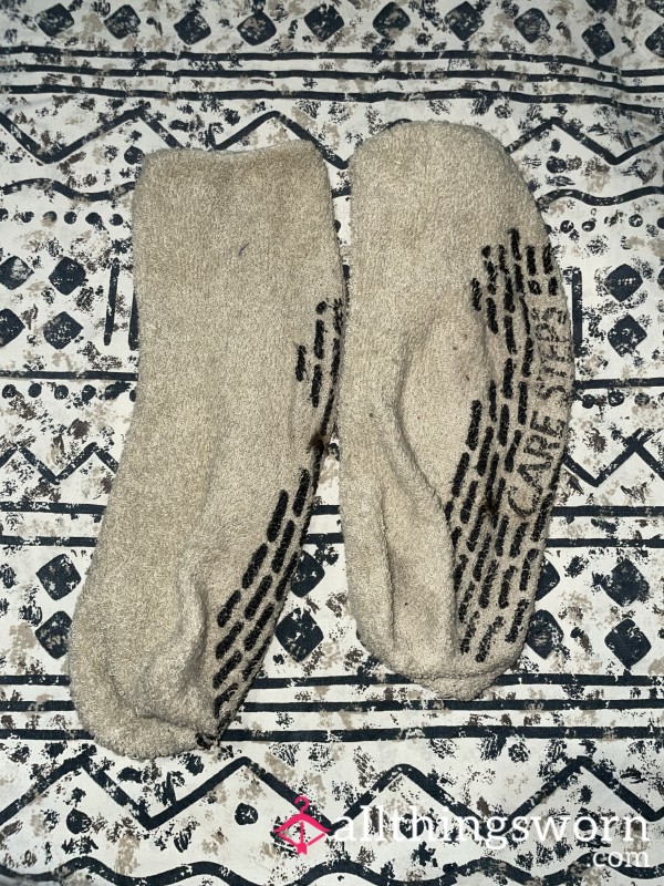 Old Worn Hosp*tal Socks