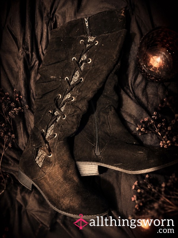 Old, Worn Out Boots