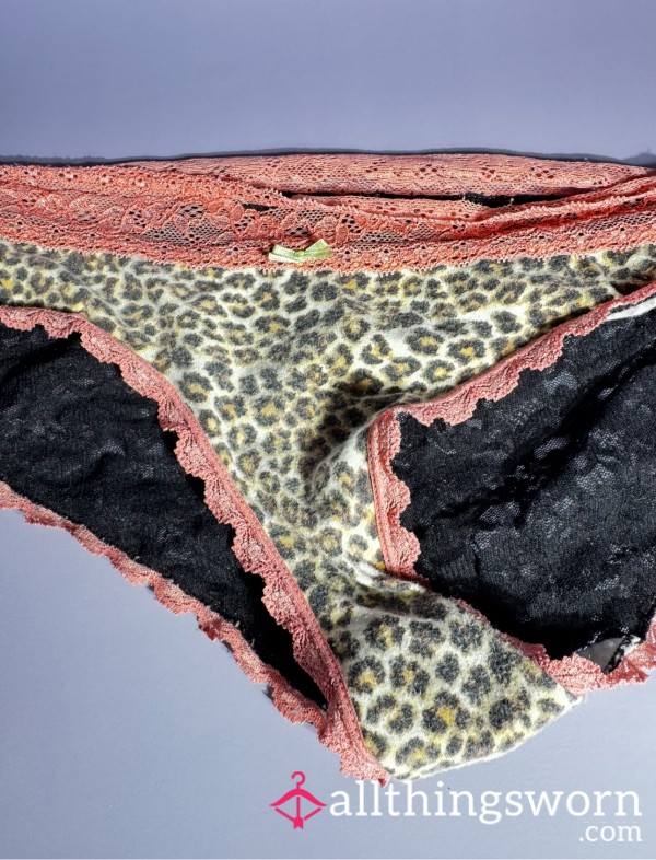 Old Worn Out Panties Animal Print