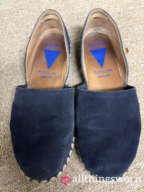 Old Worn-out, Sweat-soaked Slippers