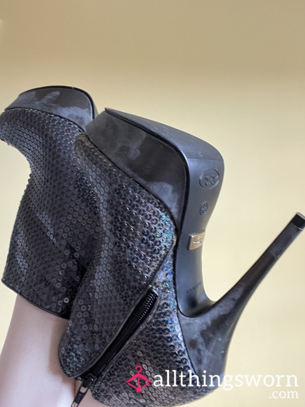 Old Worn Stripper Heels