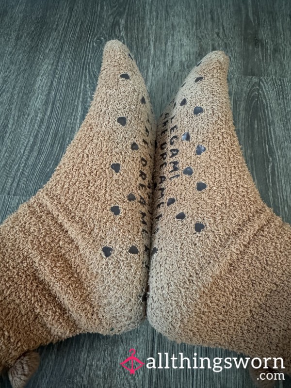 Old Worn Teddy Socks