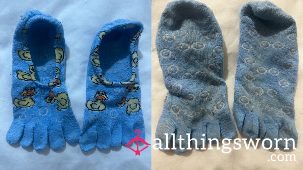 Old Worn Toe Socks