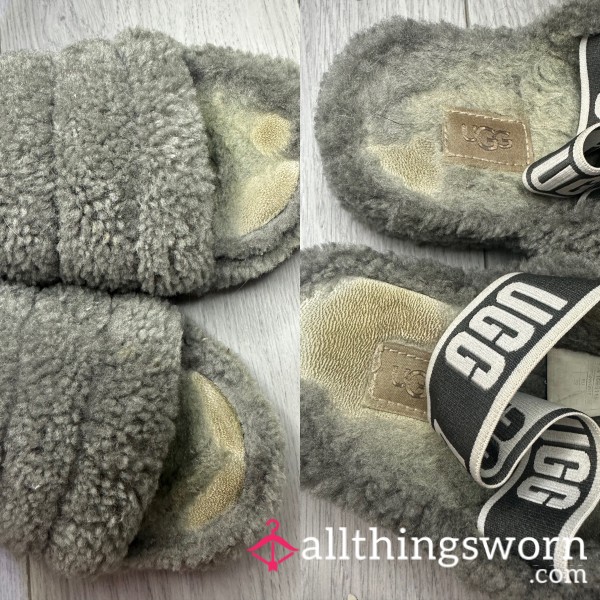 OLD WORN UGG SLIPPERS