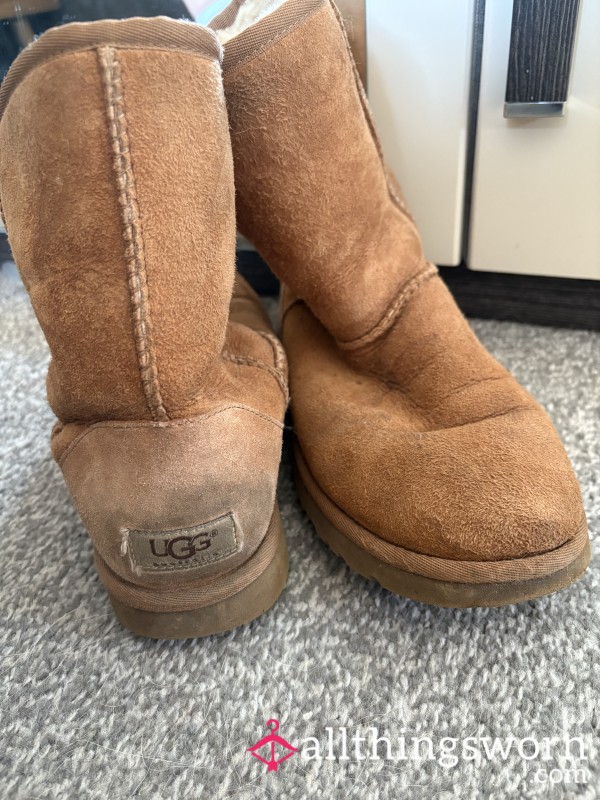 Old Worn Ugg Boots