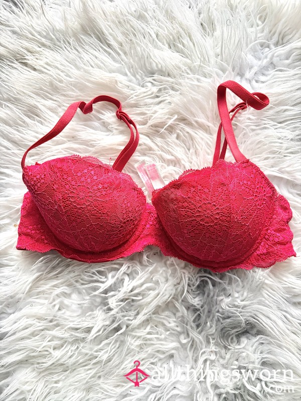 Oldest Bra I Own Victoria's Secret PINK Rendeivous Push Up Bra