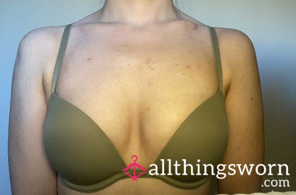 Olive Green Bra