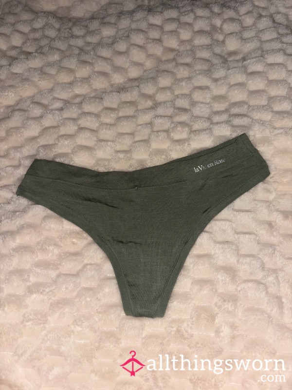 Olive Green Thong