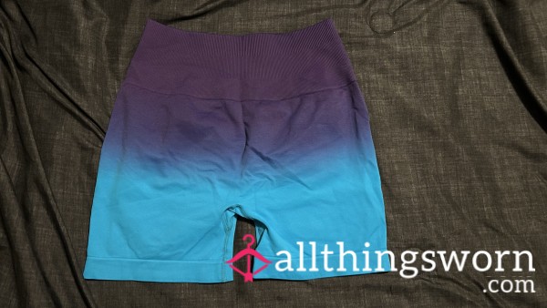 Ombré Blue/ Purple Shorts