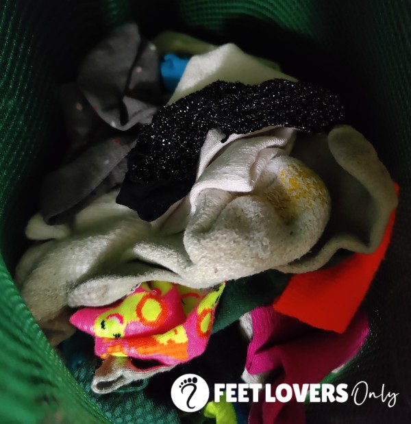 On A Budget? Random Pair Of Socks, Worn Just For You